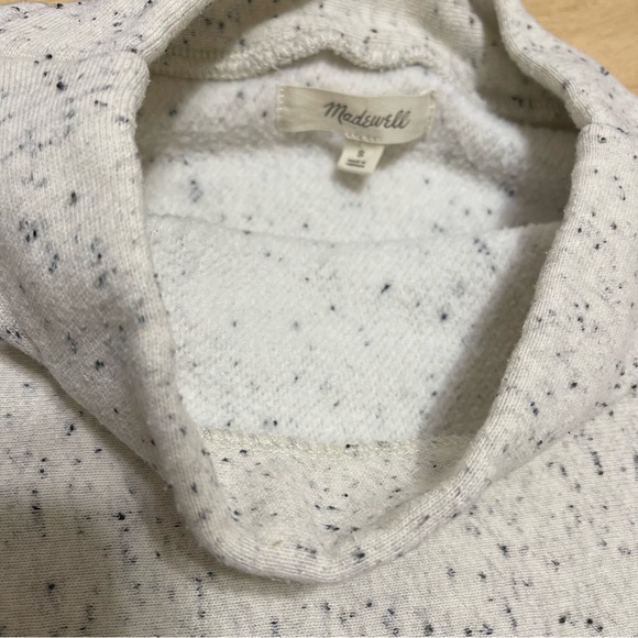 Madewell Donegal Funnel-neck Side Button Sweatshirt- Size Small - Picture 16 of 16